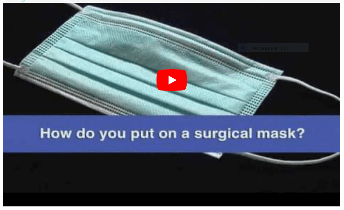 How Do You Put On A Surgical Mask Disposables